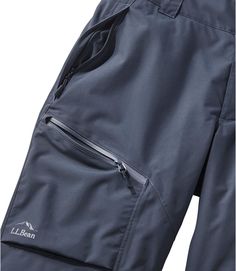 Men's Wildcat Waterproof Insulated Snow Pants | Snow & Rain Pants at L.L.Bean Functional Zip Fly Bottoms For Outdoor Activities, Winter Outdoor Bottoms With Functional Pockets, Functional Outdoor Cargo Pants With Zip Fly, Functional Pants With Zip Fly For Outdoor Activities, Functional Zip Fly Pants For Outdoor Activities, Functional Cargo Pants For Outdoor With Zip Fly, Functional Cargo Pants With Zip Fly For Outdoor, Functional Snowboarding Bottoms With Pockets, Functional Waterproof Bottoms For Winter Sports