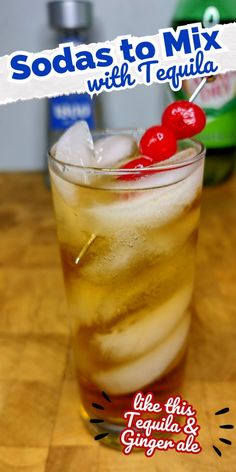 sodas to mix with tequila like teaulias and gingeall are the perfect summer drink