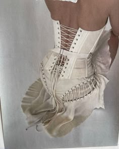 Fitted Front Lace-up Corset, Fitted Corset With Front Lace-up Fastening, Lace Halter Top, Ethical Fashion Brands, Layered Skirt, Cotton Fabrics, Corsets, Ethical Fashion, Dream Dress