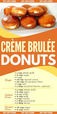 a poster with some donuts on it