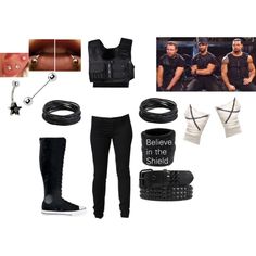 Shield Outfit, Wwe Attire, Wwe Ring Gear, Wwe The Shield, Wrestling Costumes