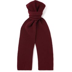 DESIGNED BY MR PORTER. Mr P.'s scarf is knitted from naturally insulating wool and ribbed to make it even cosier. It's simple and understated, so it goes with most jackets and coats. Scarf For Men, Plain Scarves, So It Goes, Mr P, Notes Design, Scarf Men, Wool Scarf, Mr Porter, Get Dressed