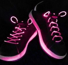 Light Up Shoelaces - LyteUpClothing Rave Light, Frog Aesthetic, Light Up Hats, Plastic Lace, Alien Aesthetic, Cheap Kids Clothes, Festival Gear, Pack Light, Light Up Shoes