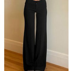 Brand New And Never Worn Black Dress Pants Women, Black Slacks Women, Black Flared Trousers, Flare Dress Pants, Corset Fashion Outfits, Taupe Dress, Brown Dress Pants, Womens Black Pants, Slacks For Women