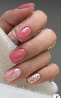 Nail Design On One Finger, Spring Nails 2024 Trends Gel, May Gel Nails Ideas 2024, Spring Shellac Nails 2024, May Nails Ideas 2024 Simple, May Nail Designs 2024, Gelnagels Ideas, Summer Biab Nails 2024, Genre Nails