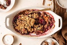 Blackberry Fig Crumble