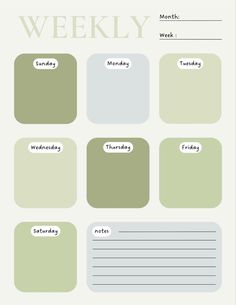 weekly planner Social media planner template Green Monthly Planner Template, Good Notes Templates Free Planner Aesthetic, Aesthetic Planner Ideas Template, Aesthetic To Do List Template, Free Printable Weekly Planner Template, Social Media Planner Template, Weekly Planner Digital