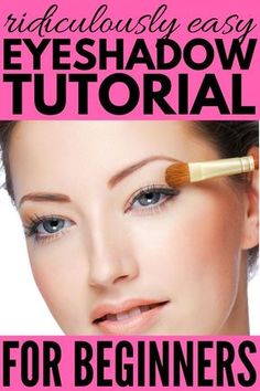 Hooded Eyes Eyeshadow, Step By Step Eyeshadow, Simple Eyeshadow Tutorial, Shadow Ideas, Eye Shadow Application, Beginner Eyeshadow, Eyeshadow Tutorials