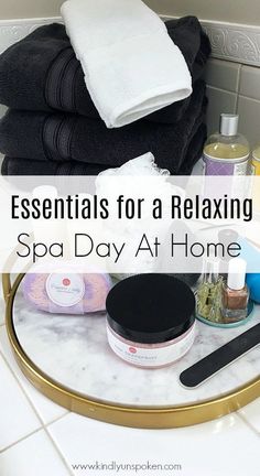 Ready for the ultimate spa day at home? Today I'm sharing all the must-have essentials for a relaxing spa day at home, plus the best home spa products for pampering yourself! #ad #princessmollybathandbeauty #homespa #spaday #athomespa #bathproducts #beautyessentials Home Spa Room, Korean Beauty Routine, Spa Items, Spa Products