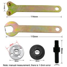 an image of the parts needed to make a brake assembly