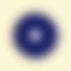 an image of a blue and white circular