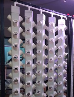 there are many rolls of toilet paper on the rack