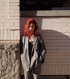 Hoyeon Icons, Iq Icons, Red Hair Inspo, Wine Hair, Black Widow Natasha, Model Look