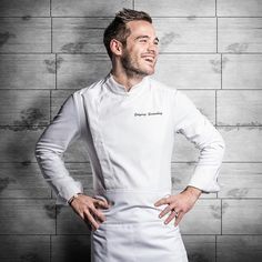 Chef Coat Design, Clement Design, Men's Chef Jacket, Chef Dress, Salon Apparel, Cafe Uniform, Clements Design, Chef Jackets, Chef Pants