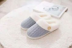 Soft Slippers with Cotton Lining Memory Foam Insoles Diy Tape, Foam Slippers, Bedroom Slippers, Indoor Slippers, Outdoor Comfort, Soft Slippers, Color Complement, Light Blue Color, House Slippers