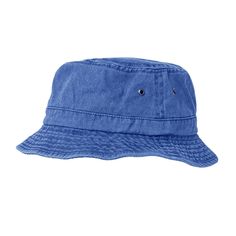 Bring back that vintage feel with this washed cotton bucket hat. Lean in to your patriotic side to celebrate the holidays with these bright colorways. Not only is this hat perfect for the summertime but it also is made of breathable cotton. This item can only be shipped to a United States address. Made of 100% Cotton