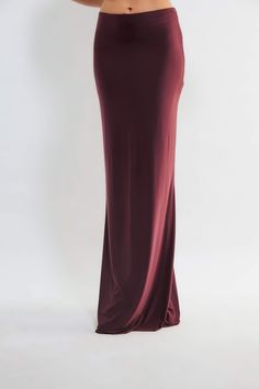 A leather corset top paired with a maxi skirt in lycra in a rich wine color creates a bold and edgy ensemble making it a stunning outfit. Red Corset And Skirt, Leather Corset Top, Corset And Skirt, Personal Shopping Service, Red Corset, Leather Corset, Stunning Outfits, Wine Color, Wine Colored