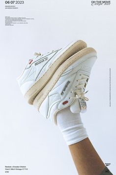 Nike Poster, Sneakers Design, Shoe Advertising, Shoes Fashion Photography, Sneaker Posters, Shoes Photography, White Core, Fashion Photography Inspiration, Moon Boots