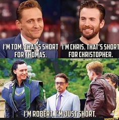 the avengers are talking to each other about their roles in the movie thor and loki