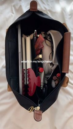 Whats In My Longchamp, Bag College