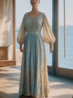 Empire Waist Regency Gown,Fairy Off Shoulder Maxi dress  available as an instant download (pdf) sewing pattern bundle with a range of size options, including plus sizes US Sizes: 2, 4, 6, 8, 10, 12, 14, 16, 18, 20, 22, 24, 26, 28, 30 Standard Sizes: XS, S, M, L, XL, 2XL, 3XL, 4XL These patterns are suitable for A4, A0, and US Letter size papers. Once your payment is processed, you will automatically receive download links for the pattern files. Please note that you can only download the files fr Bridgerton Gown, Regency Gown, Gown Vintage, Empire Waist Dress, Waist Dress, Pdf Sewing Patterns, Empire Waist, Wedding Shop, Dress Making