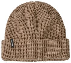 This beanie comes with an extra length cuff to provide more coverage when you need it. Fit & Design Fitted beanie High-loft yarn in a structured knit Extra length cuff to fold up or wear down for more coverage Additional Details Made in a Fair Trade Certified™ factory, which means the people who made this product earned a premium for their labor Patagonia Sale, Birkenstock Eva Arizona, Patagonia Shop, Patagonia Hat, 50% Logo, Chef Pants, Knit Structure, Mens Beanie, Gift Store