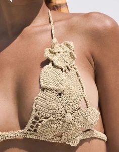 Crochet Beach Wear, Bikinis Crochet, Crochet Swim, Crochet Swimwear, Bra Pattern, Crochet Fashion Patterns, Swim Fashion, In My Head