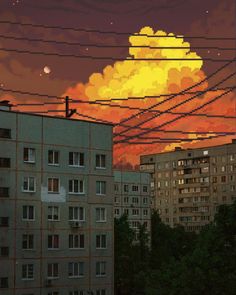 Оаоаоа Pix Art, Brutalism, Night Aesthetic, City Aesthetic, Aesthetic Photo, Aesthetic Art, Landscape Art, Art Sketches, Aesthetic Pictures