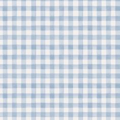 a blue and white gingham checkered fabric