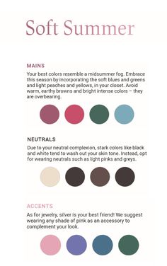 Soft Summer Worst Colors, Sweet Pea Summer Color Palette Outfits, Mute Summer Pallete, Mute Summer Colour Pallete, Soft Summer Combinations, Soft Summer Color Palette Nails, Soft Summer Nails Colour, Soft Summer Nail Polish Colors, Summer Mute Cool Tone Outfit