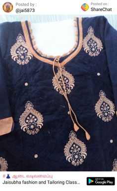 Panjabi Suit, Churidar Neck, Kurti Sleeves, Salwar Neck Designs, Churidar Designs, Neck Designs For Suits