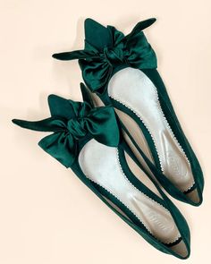 Buy Florence Flat Bridal & Fashion Shoe - Emmy London Feminine Flat Shoes, Kitschy Wedding, Green Flats Shoes, Flat Wedding Shoes, Blue Bridal Shoes, Ivory Bridal Shoes, Pink Wedding Shoes, Low Heel Flats, London Logo