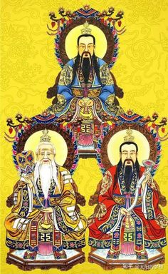 an image of two men in traditional chinese clothing with long white hair and beards