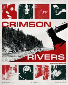 the poster for crimson's rivers