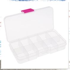 Keep your sewing supplies neatly organized with this sewing box organizer! Sewing Kit Storage, Plastic Tool Box, Box Stitch, Organize Craft Supplies, Sewing Storage, Plastic Organizer, Plastic Crafts, Sewing Ribbon