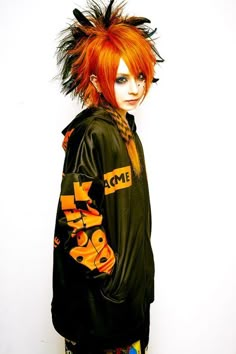 Japanese Punk Hair, Vkei Hairstyles, Visual Kei Hair, Vkei Hair, Oshare Kei, Oc Hair, Kei Visual, Punk Hair