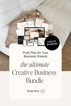 the ultimate creative business bundle is on sale