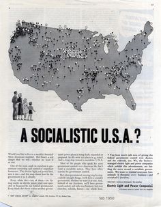 an old newspaper article features a map of the united states with people standing in it