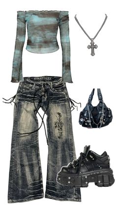 Fashion Png, Images Hello Kitty, Png Clothes, Outfits Y2k, Fashion Design Sketches, Japan Fashion, Edgy Outfits, Dream Clothes