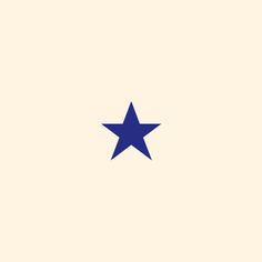 a blue star on a white background