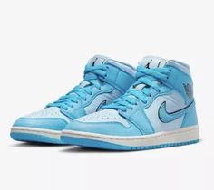 Nike Air Jordan 1 Mid SE “Ice Blue” DV1302-400 Shoes Women’s 6.5 Jordan 1 Ice Blue, 400 Shoes, Air Jordan 1 Mid Se, Nike Air Jordan 1 Mid, Nike Air Jordan 1, Air Jordan 1 Mid, Jordan 1 Mid, Air Jordan 1, Shoes Women