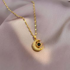 Style: TRENDYMaterial: DiamondShape\pattern: Moon Star And Moon Necklace, Long Tassel Necklace, Rhinestone Material, Moon Pendant Necklace, Photo Necklace, Luxury Necklace, Long Pendant Necklace, Moon Design, Gemstone Necklace Pendant