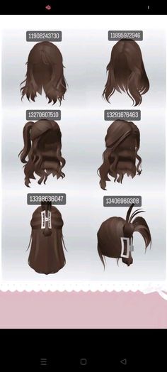 Brown Hair Roblox Id, Brown Hair Id, Blocksburg Outfit Codes￼, Roblox Image Ids, Adorable Homes Game