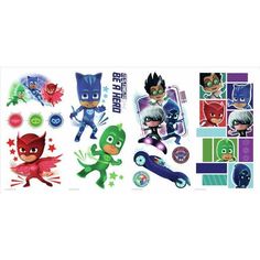 the pj masks wall decals