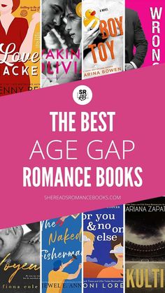 the best age gap romance books for men and women in their 20s's era