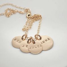 Dainty Momma Necklace - Going Golden 6 Characters, Classic Names, One Rose, Stamping Up, New Mom, Personalized Necklace, Grandchildren, Name Necklace, Fine Silver