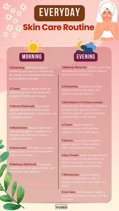 Everyday Skin Care Routine, skin care routine, skin care Skincare Guide, Tea Health, Skin Care Routine 30s, Routine Ideas