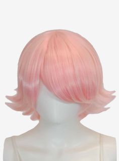 Style Bangs, Clown Core, Layered Wig, Character Clothing, Epic Cosplay, Short Layers, Short Layered, Pink Wig, How To Style Bangs