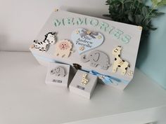 a box that has some animals on it