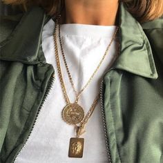 Tumblr Fashion, Mode Inspo, Accessories Necklace, Look Cool, Look Fashion, Jogging, Piercings